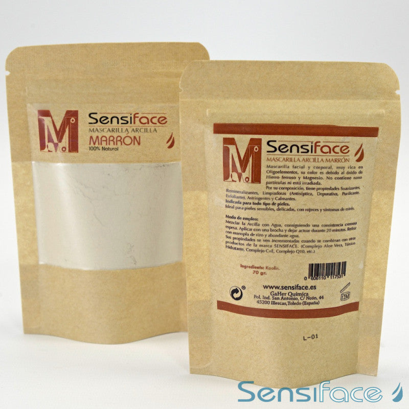 SENSIFACE MASCARILLA ARCILLA MARRÓN